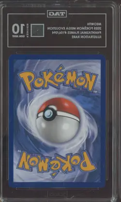 2025 Pokemon PFL EN Illustration Rare #106 Meoth TAG 10 GEM MINT - Image 2