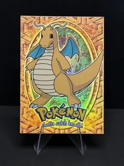 Pokemon Topps Foil Dragonite #149 E12 of 12. - Image 1