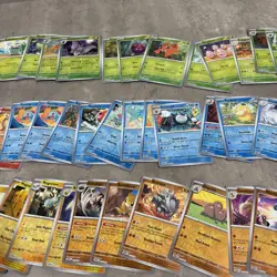Scarlet & Violet 151 Reverse Holo Bulk Lot NM- Pokemon Tcg S&V 151 No Duplicates - Image 3