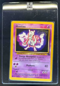 1999 Pokemon Wizards Black Star Promos Mewtwo #3 - Image 1