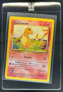 1999 Pokemon Game Charmander Common #46/102 - Image 1