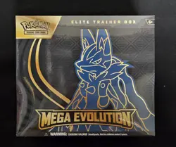 Mega Evolution Elite Trainer Box Lucario ETB Pokemon - Image 1
