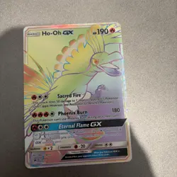 Pokemon TCG HO-OH GX Sun & Moon Sm80 Promo Promo - Image 1