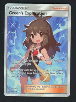 2019 Pokemon Sun & Moon Unbroken Bonds #209 Green's Exploration - Image 1