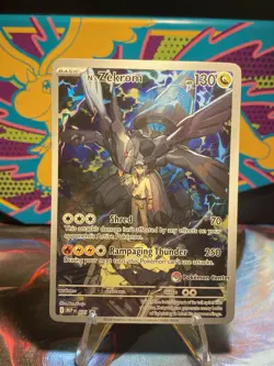 Pokemon N's Zekrom #31 Promo Ascended Hero's ETB Pokemon Center Sealed NM - Image 1