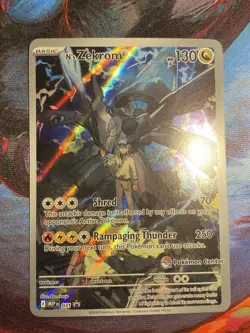 Pokemon N's Zekrom #31 Promo Ascended Hero's ETB Pokemon Center Sealed NM - Image 2