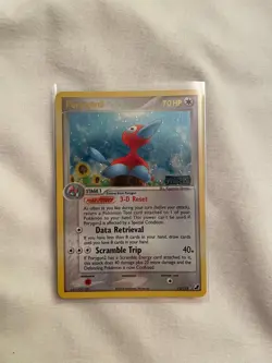 2005 Pokemon EX Unseen Forces Porygon2 Reverse Holo Foil Rare 12/115 MINT - Image 1