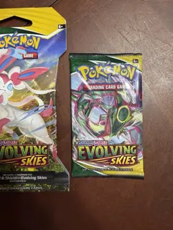 Pokemon TCG: Sword & Shield- (3)Evolving Skies Booster Packs- NEW/FACTORY SEALED - Image 4
