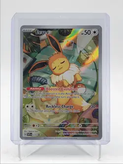 EEVEE 2025 POKEMON SCARLET & VIOLET BLACK STAR PROMO A #173 Q5542 - Image 1