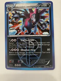Pokemon TCG BW Plasma Freeze Hydreigon Holo Rare 78/116 HP 150, LP - Image 1