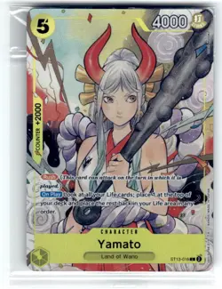 One Piece Promotion Cards #ST13-016 Yamato (Illustration Box Vol.2) - Image 1
