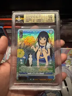 ELZA IDENTITY OF THE DEVIL 2019 WEISS SCHWARZ GUN GALE ONLINE SP GRADED BGS 10 - Image 1