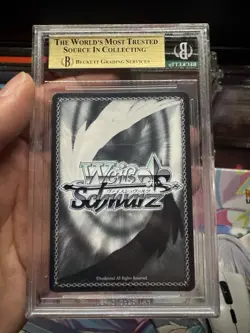 ELZA IDENTITY OF THE DEVIL 2019 WEISS SCHWARZ GUN GALE ONLINE SP GRADED BGS 10 - Image 2