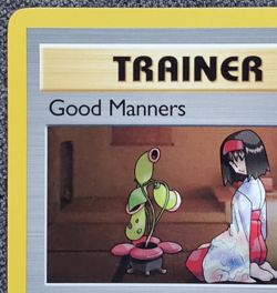 1st Edition Good Manners - Gym Heroes - #111/132 - Vintage Pokemon Card 2000 - Image 2