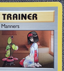 1st Edition Good Manners - Gym Heroes - #111/132 - Vintage Pokemon Card 2000 - Image 3