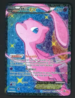 Mew EX RC24/RC25 Legendary Treasures Full Art Ultra Rare Holo Pokemon Card - Image 1