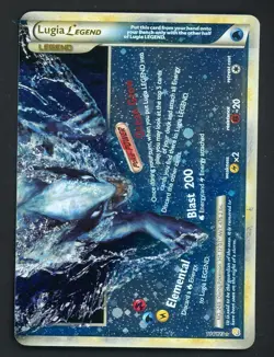 Lugia Legend (Bottom) 114/123 Heartgold & Soulsilver Holo Pokemon Card - Image 1