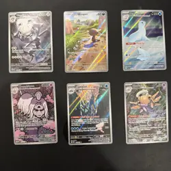 Pokemon TCG Illustration Rare Lot of 6 Cards NM Near Mint Mega Evolutions - Image 1