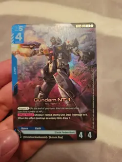 Gundam NT-1 - GD03-001 LR Gundam Card Game - Image 1