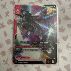 Providence Gundam - GD03-033 LR Gundam Card Game - Near Mint/Mint - Image 1