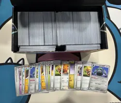 Pokemon TCG Bulk Card Lot - C/U/RH/H & Poke ball Patterns (mostly prismatic) - Image 3