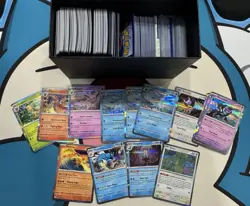 Pokemon TCG Bulk Card Lot - C/U/RH/H & Poke ball Patterns (mostly prismatic) - Image 5