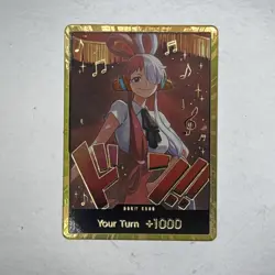 DON!! Card (Uta) (Gold) Extra Booster: One Piece Heroines Edition (EB03) English - Image 1