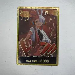 DON!! Card (Uta) (Gold) Extra Booster: One Piece Heroines Edition (EB03) English - Image 2