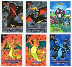 Pokemon - Team Rocket Card Database - Charizard * Lot of 6 Cards - Heart Holo - Image 1