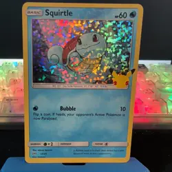 Squirtle - 17/25 017/025 Holo McDonald's 25th Anniversary - Pokemon Card - Image 1