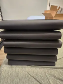 4 Pocket Trading Card Binder 288 Side Loading Pockets Zip Binder LOT OF 6!! - Image 5