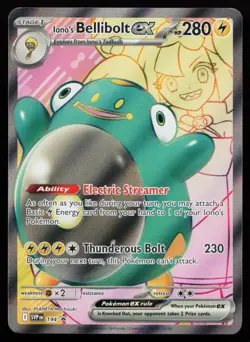 Iono's Bellibolt ex 194 Promo SV: Scarlet & Violet Promo Cards Pokemon Card - Image 1