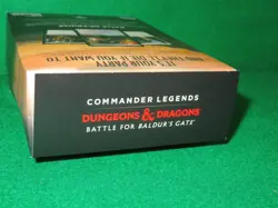 MTG COMMANDER LEGENDS: BATTLE FOR BALDUR'S GATE PARTY TIME SEALED D & D - Image 4