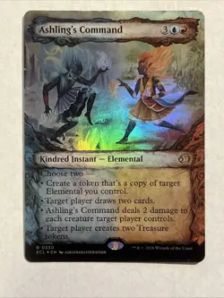 Ashling's Command (Showcase) Lorwyn Eclipsed Foil - Image 1