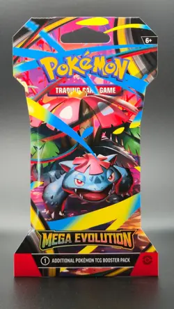 Pokemon TCG Mega Evolution Sleeved Booster Pack New/Sealed - Image 1