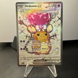 Pokemon Dedenne ex 239/193 Paldea Evolved Scarlet & Violet Ultra Rare Full Art - Image 1