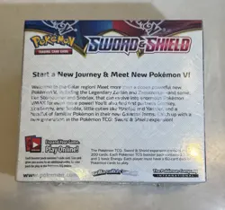 Pokemon Sword And Shield Base Set Booster Box - Factory Sealed - Mint Condition - Image 2