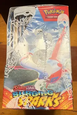 New | Surging Sparks | Booster Box | 36 Packs | Scarlet & Violet | Pokemon TCG - Image 3