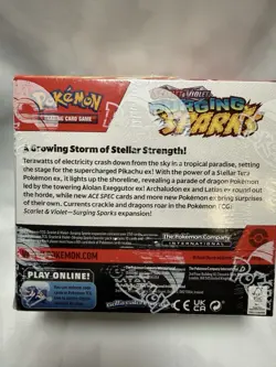 Pokemon Scarlet Violet Surging Sparks Booster Box 36-Pack New Sealed - Image 2