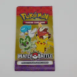 Pokemon Match Battle Booster Pack 2023 McDonald's English New Sealed US Seller - Image 1