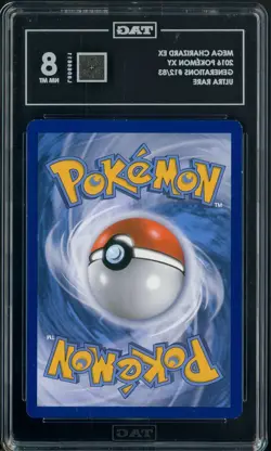 2016 Pokemon XY Generations #12/83 Mega Charizard Ex Ultra Rare TAG 8 NM-MT - Image 2