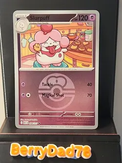 Slurpuff 094/217 Ascended Heroes (Love Ball) Reverse Holo Pokemon TCG NM - Image 1