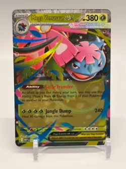 Pokemon TCG Mega Venusaur ex MEP013 Mega Evolution Promo Double Rare NM/MPokemon - Image 1