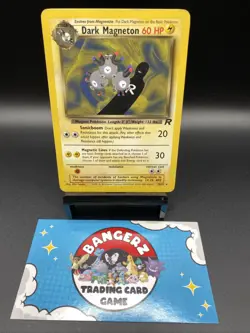 2000 Pokemon - Dark Magneton #28/82 - Team Rocket Unlimited - Rare - - Image 1