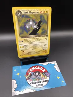 2000 Pokemon - Dark Magneton #28/82 - Team Rocket Unlimited - Rare - - Image 3