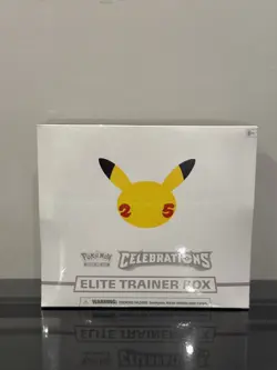 Pokemon TCG: 25th Anniversary Celebrations Elite Trainer Box ETB - Sealed & Mint 820650809439 - Image 1