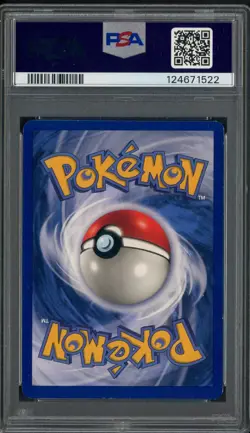 1999 Pokemon Fossil 1st Edition #5 Gengar Holo PSA 7 NM - Image 2