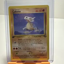 Pokemon TCG 1st Edition Cubone 50/64 Jungle Regular - Image 1