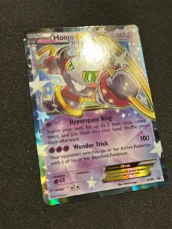 Pokemon Hoopa EX XY85 Black Star Promo Holo LP - Image 3