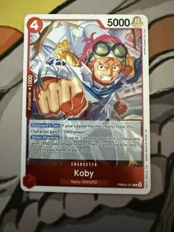 Koby - PRB02-001 - R - One Piece Premium Booster - The Best- Vol. 2 Foil - Image 1